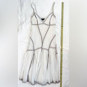 ARMANI EXCHANGE DRESS (SIZE P0/WHITE) reg $150